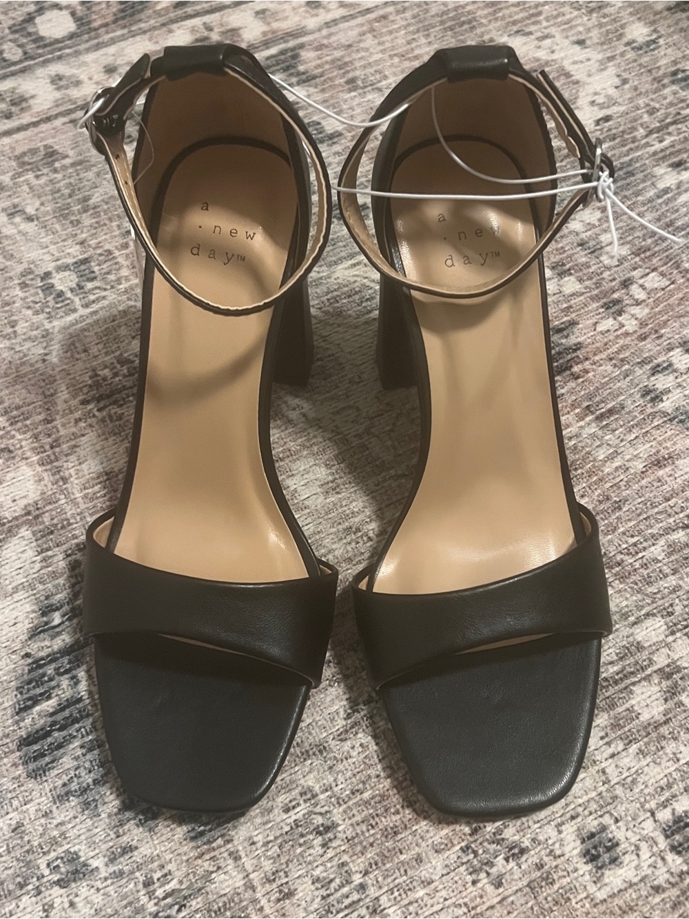 NWT A New Day Black Heels Shelly Sz 7